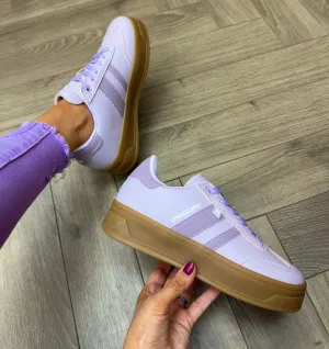 XTI (SS25) Platform Trainer with Gum Sole 143645 - Lila (X28)